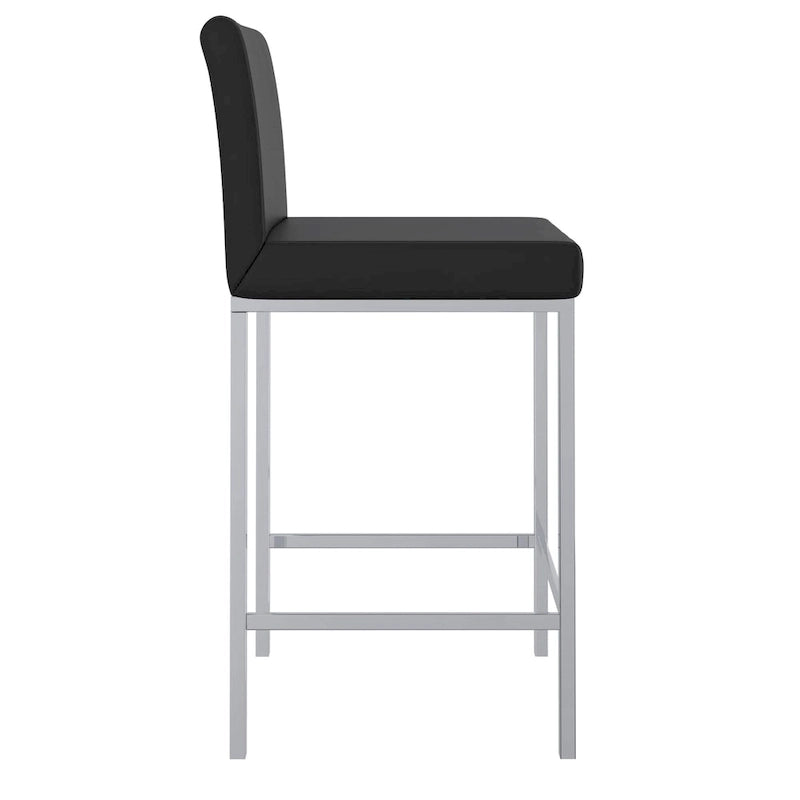 Set of 2 Contemporary Counter Stool - N/A