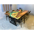 Kanab Creek 90 Epoxy Dining Table