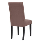 Grandview Upholstered Linen Fabric Dining Chair - 38.6