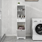 One-Drawer Tilt-Out Laundry Sorter Cabinet