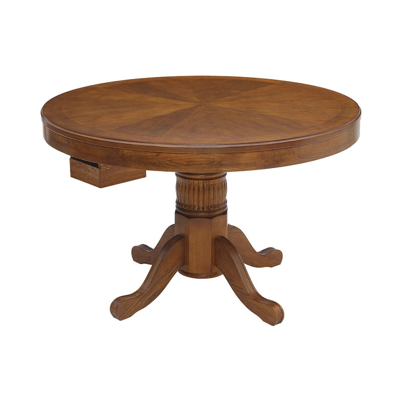 Ghilardi Amber Game Table with Cupholders
