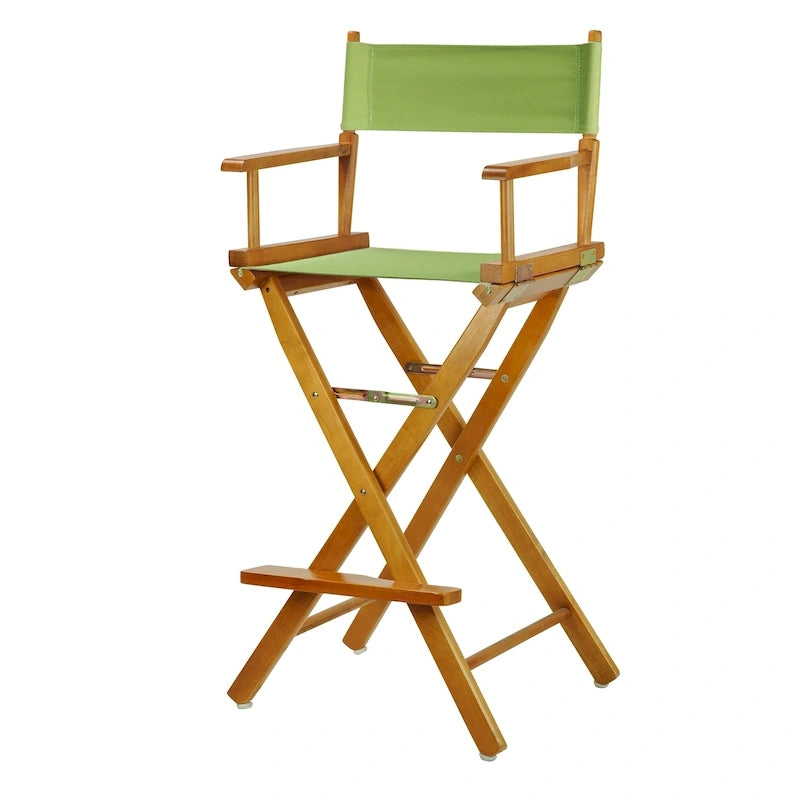 Honey Oak Frame 30-inch Directors Chair