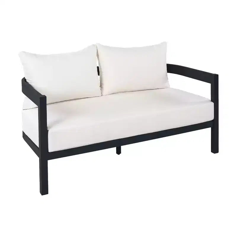 ModernLuxe 4/5pcs Outdoor Sofa Set Patio Conversation Furniture Set Seating Group with Coffee Table, Weather-Resistant Cushion&Rust-Resistant Frame