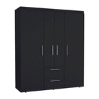 Bariloche Armoire with Hanging Rods, Shelves, 2 Drawers