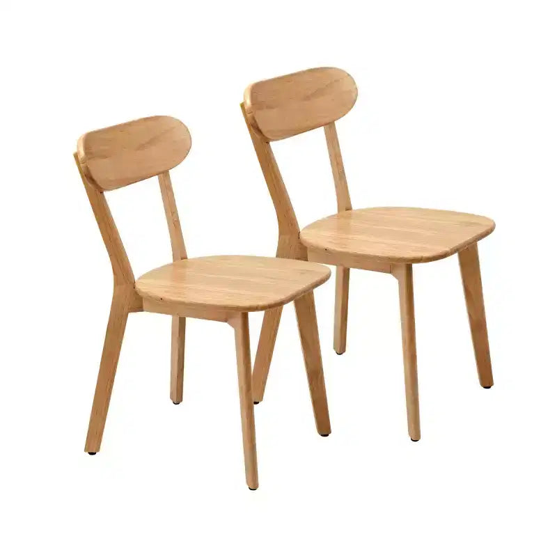 Mid Century Modern Solid Wood Dining Chairs Set of 2, Kitchen Chairs for Dining Room, Restaurant, or Living Room-Panipeachy