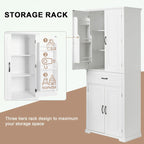 Bathroom Storage Cabinet with Doors and Drawer