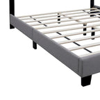 Queen Size Adjustable Upholstered Bed Frame Stylish Durable And Dirt-resistant, No Need For Bulky Innerspring Mattresses
