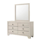 Annis 6 Piece White Platform Bedroom Set