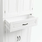 Bathroom Storage Cabinet with Doors and Drawer