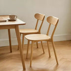 Mid Century Modern Solid Wood Dining Chairs Set of 2, Kitchen Chairs for Dining Room, Restaurant, or Living Room-Panipeachy
