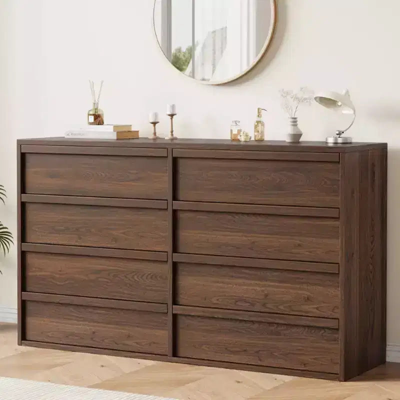 6/8 Drawers Dresser, Wide Modern Chest of Drawers for Bedroom, Living Room, Nursery