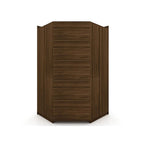 Mulberry 2.0 Semi Open 3 Sectional Modern 4 Drawer Wardrobe Corner Closet Set of 3