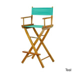 Honey Oak Frame 30-inch Directors Chair