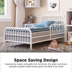 Little Seeds Monarch Hill Ivy Metal Toddler Bed
