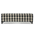 Modern Upholstered Storage Bench for Living Room Entryway