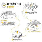 78.7 Multi-Functional Foldable Sofa Bed