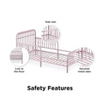 Little Seeds Monarch Hill Ivy Metal Toddler Bed