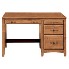 Arch+Haven Solid Wood 4 Drawer Desk