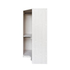 Polygon Corner Wardrobe with 2-Doors