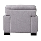 Modern Mid-Century Oversized Chaise Sleeper Sofa with Pillow