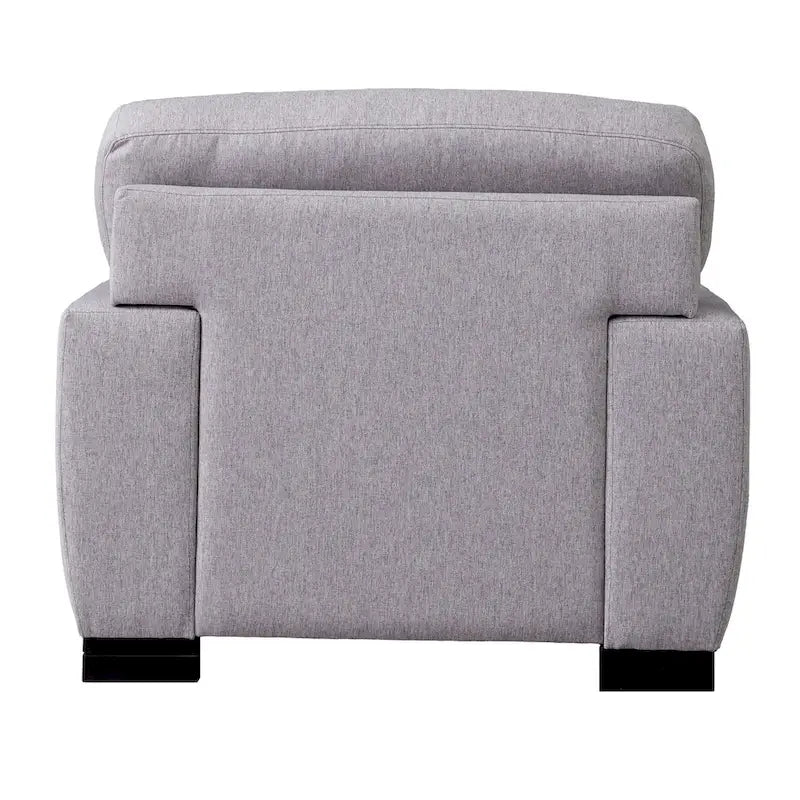 Modern Mid-Century Oversized Chaise Sleeper Sofa with Pillow