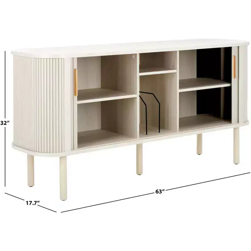 Tealla 2 Tambour Door Sideboard/Media Stand - MED9636 - Safavieh