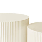 Wave Stripe Nesting Coffee Table Set
