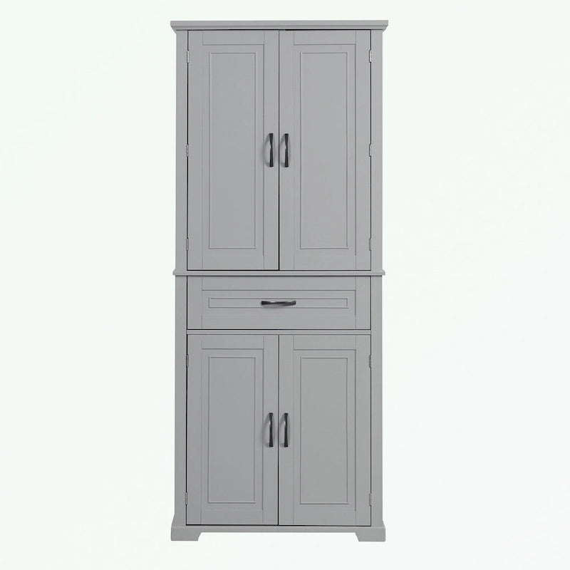 Bathroom Storage Cabinet with Doors and Drawer