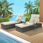 Outstanding Outdoor Chaise Lounge Chair Set for Relaxation and Leisure