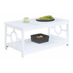 Ring Coffee Table with Shelf