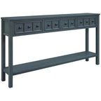 Rustic Entryway Console Table