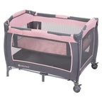 Nursery Center Playard with Rocking Cradle, Bassinet, and Changing Table
