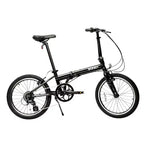 ZiZZO Urbano 8-Speed Aluminum 20 Folding Bike - Gray
