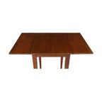 Espresso Drop Leaf Dining Table, Seats 4
