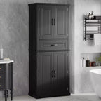 Christopher Knight Home Ashbur Modern Bathroom Storage Cabinet with Drawer and Adjustable Shelf