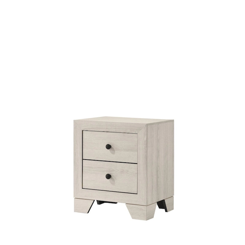 Annis 6 Piece White Platform Bedroom Set