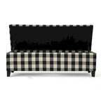Modern Upholstered Storage Bench for Living Room Entryway