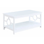 Ring Coffee Table with Shelf