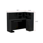 Working Reception Desk L Shaped Front Counter Reception Table Counter
