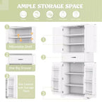 Christopher Knight Home Ashbur Modern Bathroom Storage Cabinet with Drawer and Adjustable Shelf