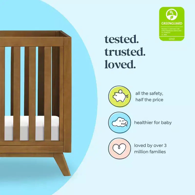 daVinci Otto 3-in-1 Convertible Mini Crib with 4 Mattress