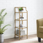 Crosley Aimee Short Etagere - 12.5W x 12.5D x 40H