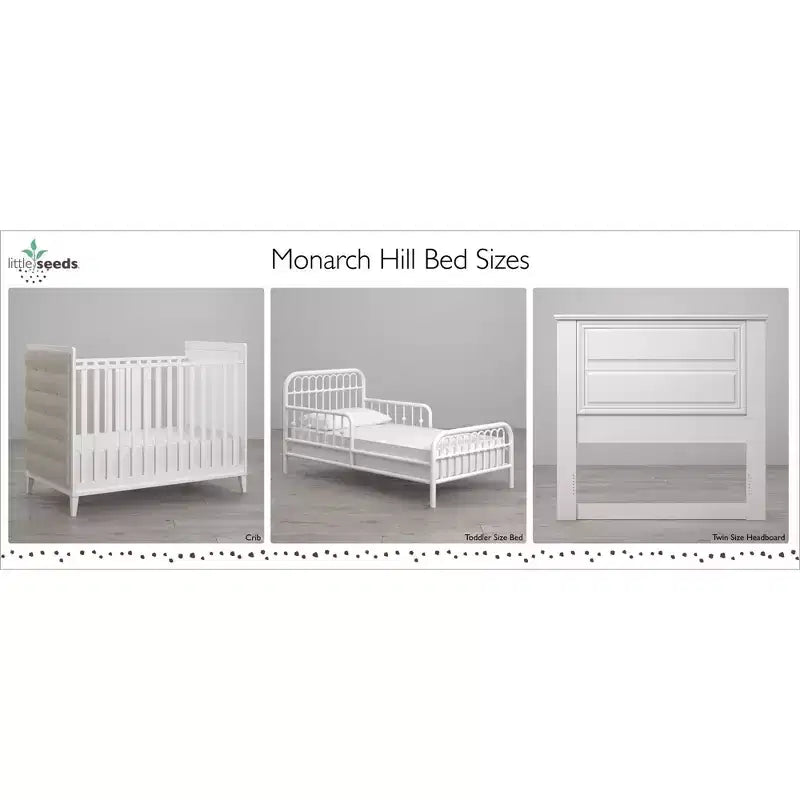Little Seeds Monarch Hill Ivy Metal Toddler Bed