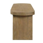 Christopher Knight Home Chaeryeong Farmhouse Pine Dining Bench with Rounded Corner