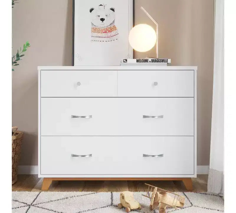 Child Craft SOHO 2-Piece Nursery Set, Includes 4-in-1 Convertible Crib and 3-Drawer Dresser
