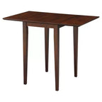 Espresso Drop Leaf Dining Table, Seats 4