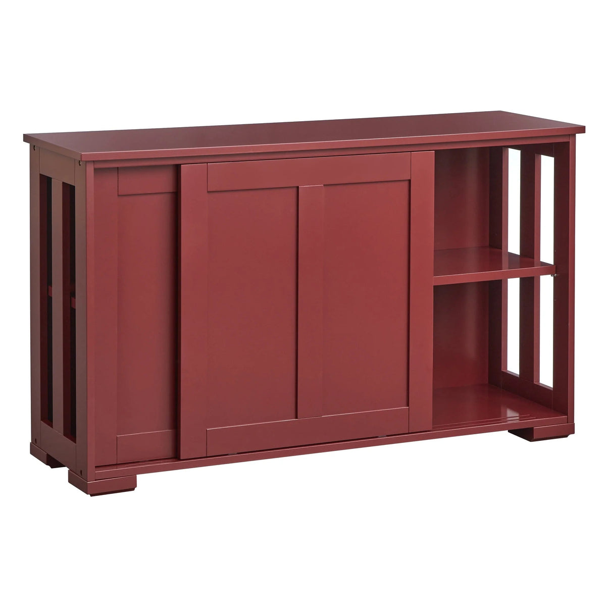 Porch & Den Jefferson Sliding Door Stackable Buffet/Sideboard