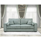 Roomfitters Large Sofa Bed with Storage, Modern 3 Seater Couch Furniture, Upholstered Back Sofa for Small Spaces