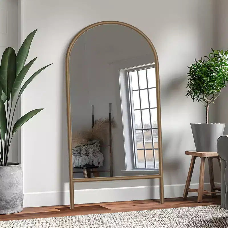 69x30 Black Rectangle Full-Body Mirror Metal Frame Full-length Mirror with Window Panes for Bathroom Bedroom Entryway Living