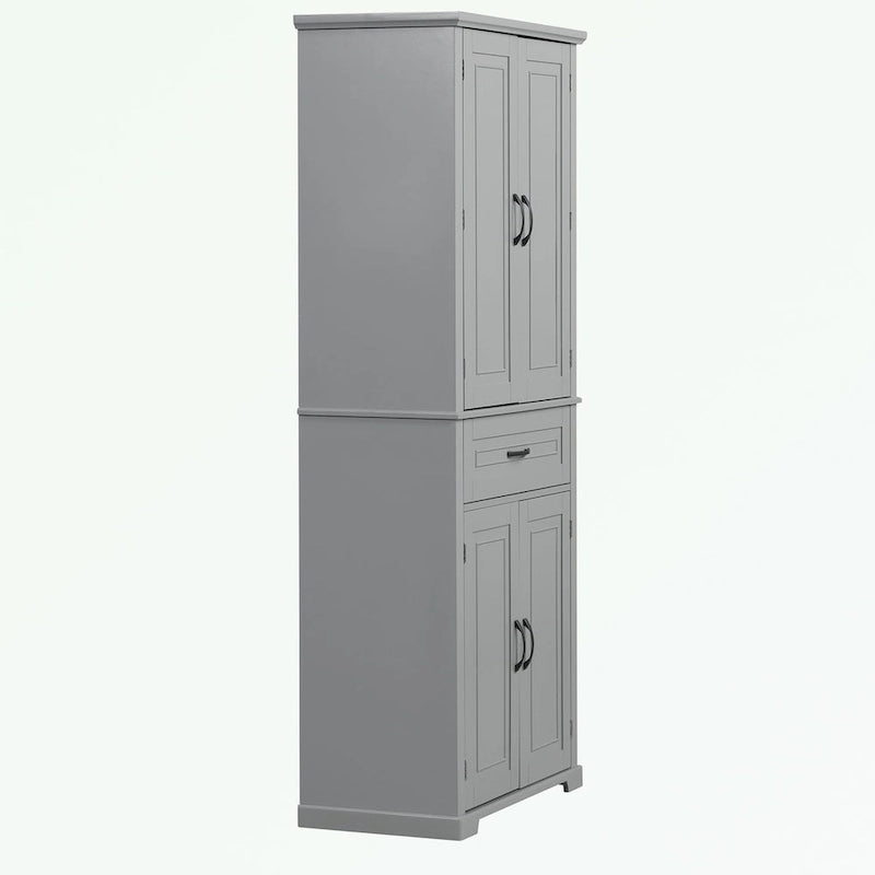 Bathroom Storage Cabinet with Doors and Drawer